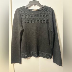 Darling black polyester sweater size small